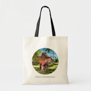 Kentrosaurus Dinosaur Jungle Prehistorische Kunst Tote Bag