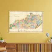 Kentucky 5 canvas afdruk (Insitu (Woonkamer))