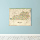 Kentucky 8 canvas afdruk (Insitu (Houten vloer))