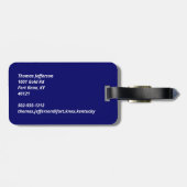 Kentucky Bagagelabel (Achterkant horizontaal)