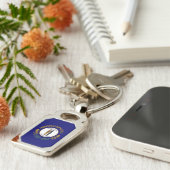 Kentucky: Blauwgras Gemenebest Amerikaanse staatsv Sleutelhanger (Zijkant)