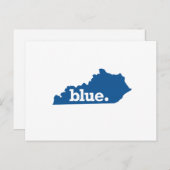 KENTUCKY BLUE STATE BRIEFKAART (Voorkant / Achterkant)