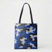 Kentucky Blue White Classic Camo Pattern Draagtas (Voorkant)
