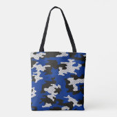 Kentucky Blue White Classic Camo Pattern Draagtas (Achterkant)