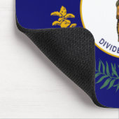 Kentucky: Bluegrass Commonwealth Vlag van de Ameri Muismat (Hoek)