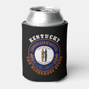 KENTUCKY BLUEGRASS STATE FLAG BLIKJESKOELER