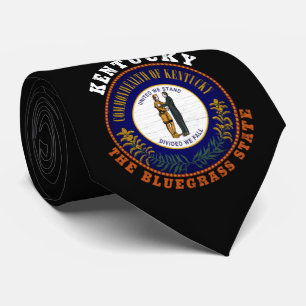 KENTUCKY BLUEGRASS STATE FLAG STROPDAS