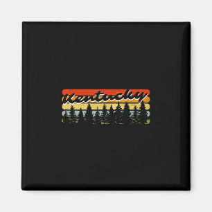 Kentucky bos zonsondergang bomen hut thema souveni magneet
