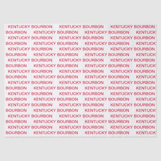 KENTUCKY BOURBON TISSUEPAPIER (Voorkant)