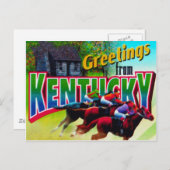Kentucky Briefkaart (Voorkant / Achterkant)