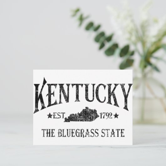 Kentucky Briefkaart (Staand voorkant)