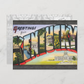 Kentucky,  briefkaart (Voorkant / Achterkant)