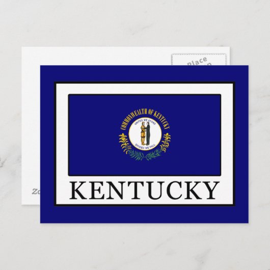 Kentucky Briefkaart (Voorkant / Achterkant)