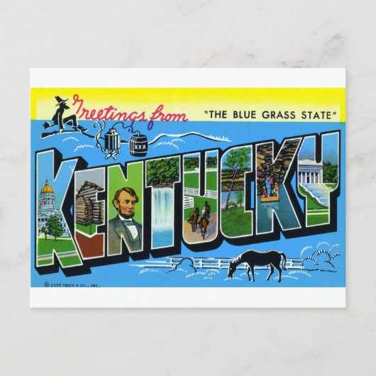 Kentucky Briefkaart (Voorkant)