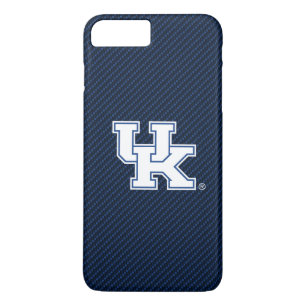 Kentucky   Brits koolstofvezelpatroon iPhone 8 Plus / 7 Plus Hoesje