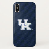 Kentucky | Brits koolstofvezelpatroon Case-Mate iPhone Case (Achterkant)