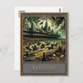 Kentucky | Carte postale Art gothique (Devant / Derrière)