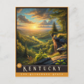 Kentucky | Carte postale État hyper-réaliste (Devant)
