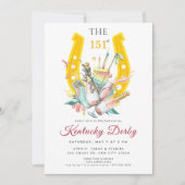 Kentucky Derby 151st Invitation with Horseshoe (Devant)