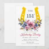 Kentucky Derby 151st Invitation with Horseshoe Kaart (Voorkant / Achterkant)