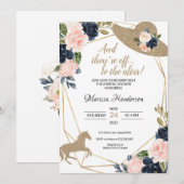 Kentucky Derby Bridal Shower Invitations Kaart (Voorkant / Achterkant)