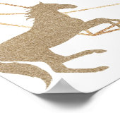 Kentucky Derby Bruidsfeest Welkom bord Poster (Hoek)