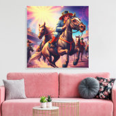 Kentucky Derby Canvas Afdruk (Insitu (Woonkamer))