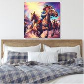 Kentucky Derby Canvas Afdruk (Insitu (Slaapkamer))