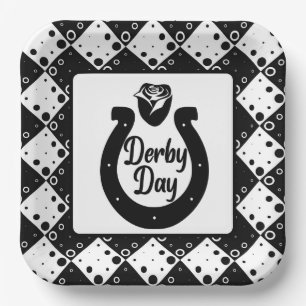 Kentucky Derby-feest Papieren Bordje