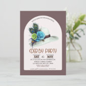 Kentucky Derby Hat Party Invitation Elegant Derby  (Debout devant)