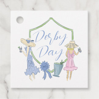 Kentucky Derby Party Favor Gift Label
