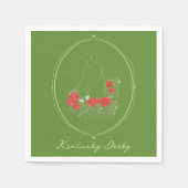 Kentucky Derby Servet (Voorkant)