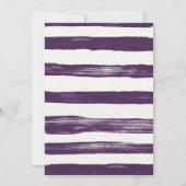 Kentucky Derby Style Herfst Bridal Shower Kaart (Achterkant)