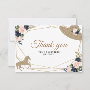 Kentucky Derby Wedding Bedankt
