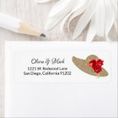 Kentucky Derby Wedding Personalized Label (Insitu)