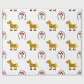 Kentucky Derby Wrapping Paper Cadeaupapier (Vlak)