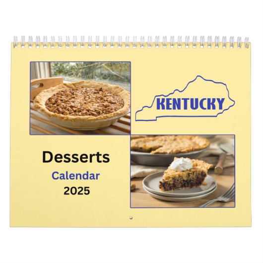 Kentucky Desserts 12 maanden Kalender (Hoes)