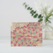 Kentucky en Tennessee 2 Briefkaart (Staand voorkant)