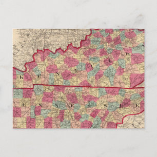 Kentucky en Tennessee 2 Briefkaart