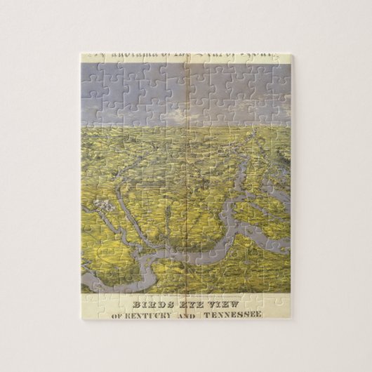 Kentucky en Tennessee 5 Legpuzzel (Verticaal)