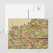 Kentucky en Tennessee Briefkaart (Voorkant / Achterkant)