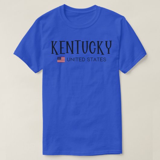 Kentucky États-Unis TShirt (Design devant)