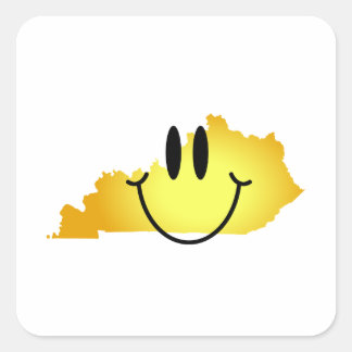Kentucky Face Vierkante Sticker