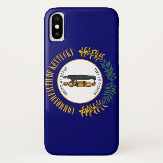 Kentucky Flag Case-Mate iPhone Case (Achterkant)
