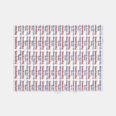 Kentucky Fleece Deken (Voorkant (Horizontaal))