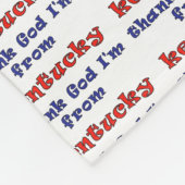 Kentucky Fleece Deken (Hoek)