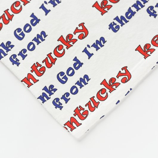 Kentucky Fleece Deken (Hoek)
