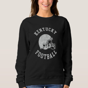 Kentucky Football Retro Footballhelm Ouderwets Trui