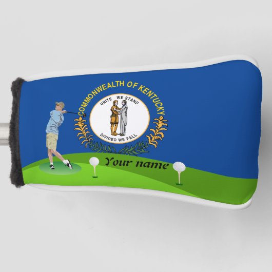 Kentucky Golfheadcover (Voorkant)