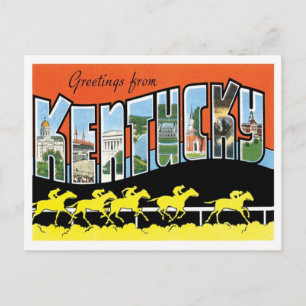 Kentucky Greetings uit de VS Briefkaart
